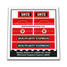 Replacement Sticker for Set 10132 - Motorized Hogwarts Express