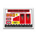 Ersatzaufkleber für Set 10248 - Ferrari F40