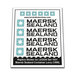 Replacement Sticker for Set 1831 - Maersk Sealand Container Lorry