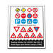 Replacement Sticker for Set 432-2 - Road Signs and Street Lamps