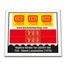 Replacement Sticker for Set 723 - Diesel Locomotive