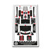Custom Sticker - Ford GT Mk IV 2023 (Black Version) by BrickImagineering