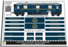 Custom Sticker for Rebrickable MOC-167870 - Orient Express Luggage Car (Version 1)