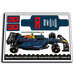 Alternative Sticker for Set 42206 - Oracle Red Bull Racing RB20 Car (Version 04)