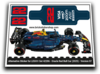 Alternative Sticker for Set 42206 - Oracle Red Bull Racing RB20 Car (Version 07)