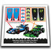 Autocollant alternatif pour set 60474 - Grid with VCARB & Sauber Race Cars