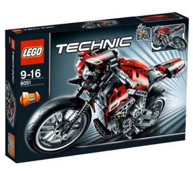 Replacement sticker fits LEGO 8051 - Motorbike
