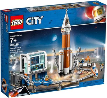 Custom Stickers fits LEGO Set 60228 - Deep Space Rocket and Launch Control - ESA version