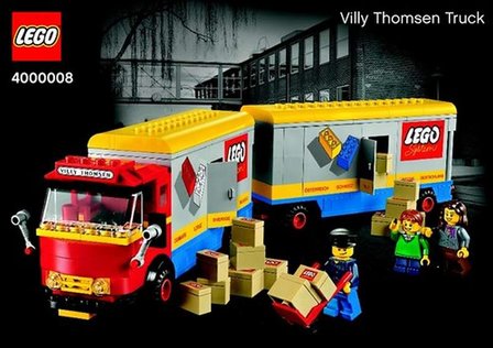 Replacement Sticker for Set 4000008 - Villy Thomsen Truck