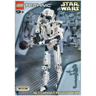 Replacement sticker fits LEGO  8008 - Stormtrooper