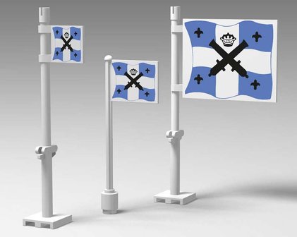 Custom Sticker for Pirates Imperial Soldiers Flags