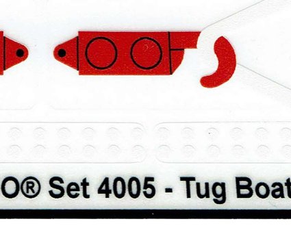 LEGO 4005 - Tug Boat