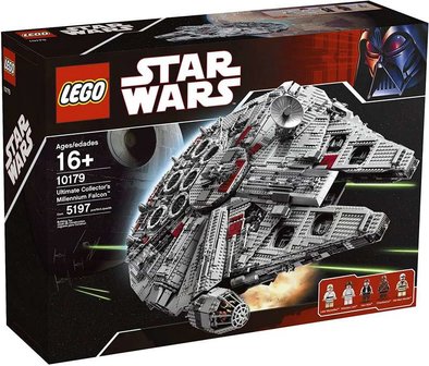 UCS Ersatz Aufkleber/Sticker Set für LEGO Star Wars 10179 Millennium Falcon 