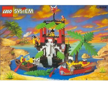 Replacement sticker fits LEGO 6264 - Forbidden Cove
