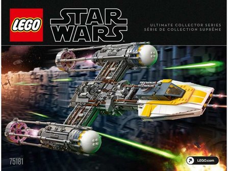 Aufkleber,Sticker passend für LEGO 75275 Star Wars A-wing Starfighter-UCS Custom 