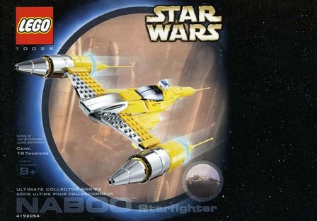 Replacement Sticker for Set 10026 - Naboo Starfighter (UCS)