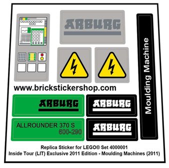 4000001 - Moulding Machines (2011) - sticker