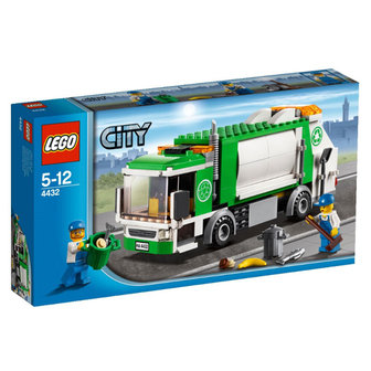Traffic: Garbage Truck City LEGO 4432 STICKER SHEET 
