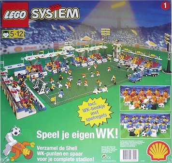 Replacement sticker fits LEGO 880002 - World Cup UK Starter Set