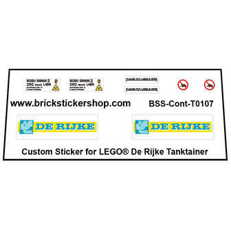 LEGO  - De Rijke Tanktainer