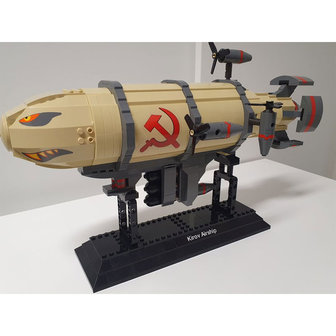 Rebrickable MOC-71395 - Kirov Airship by Cooter78NL