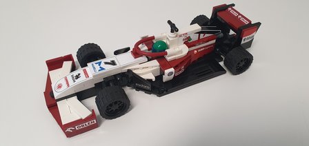 Custom Sticker for Rebrickable MOC 102377 - Alfa Romeo SF21 F1 by Cooter78NL