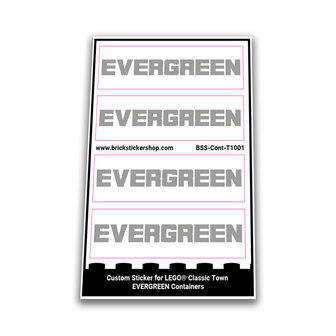 LEGO - EVERGREEN Containers (6 studs)
