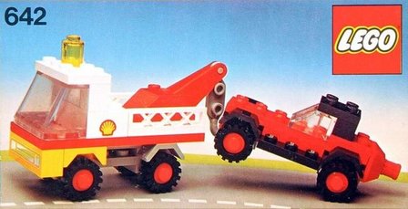 Ersatz Aufkleber/Sticker Set für LEGO 642 Tow Truck and Car 1978 