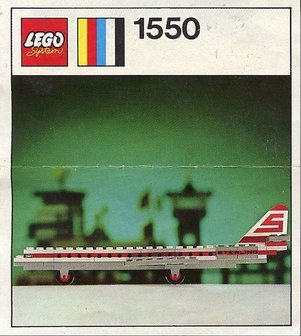 Replacement sticker fits LEGO 1550 - Sterling Super Caravelle