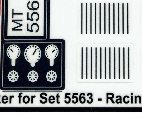 premium quality ADESIVI DI RICAMBIO/sticker per LEGO 5563 RACING TRUCK 