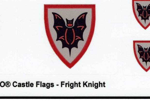 Custom Stickers for Lego Fright Knight Flags
