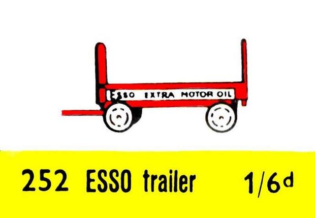 252 - 1-87 Esso Bedford Trailer (1956)