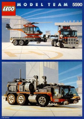 Custom Precut Aufkleber/Sticker passend für LEGO®5590 Whirl N' Wheel Super Truck 