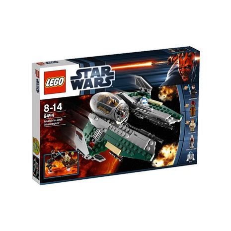 2012 Ersatz Aufkleber/Sticker Set für LEGO Set 9494 Anakin's Jedi Interceptor 