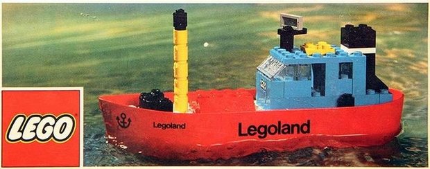 Replacement sticker fits LEGO 310 - Tug
