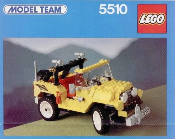 Replacement sticker fits LEGO 5510 - Off-Road 4x4
