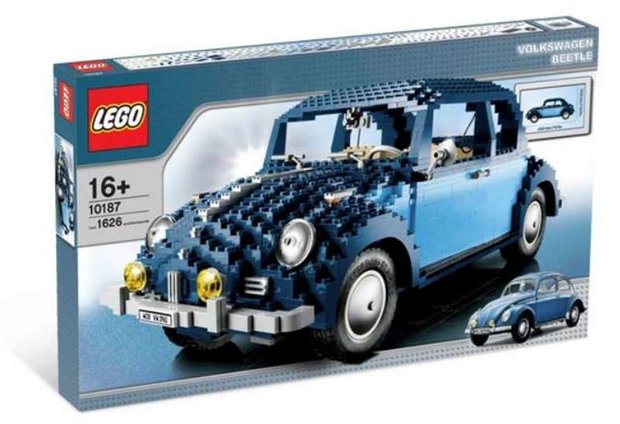 Replacement sticker fits LEGO 10187 - Volkswagen Beetle (VW Beetle)