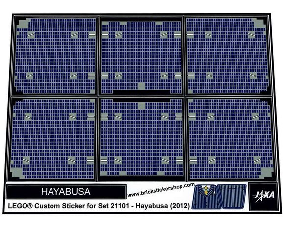 Replacement Sticker for Set 21101 - Hayabusa