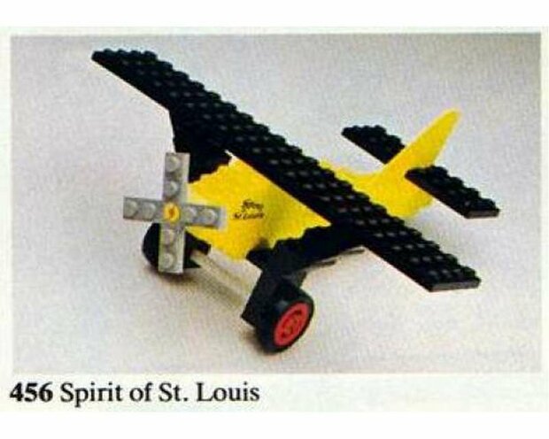 Replica Sticker voor Set 456 - Spirit of St. Louis