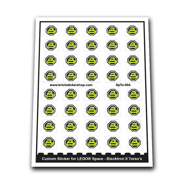 Custom Sticker - Blacktron II Torso&#039;s