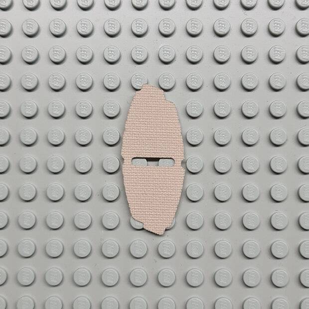 Replica Cloth - Poncho with Dark Tan Qui-Gon Jinn Pattern