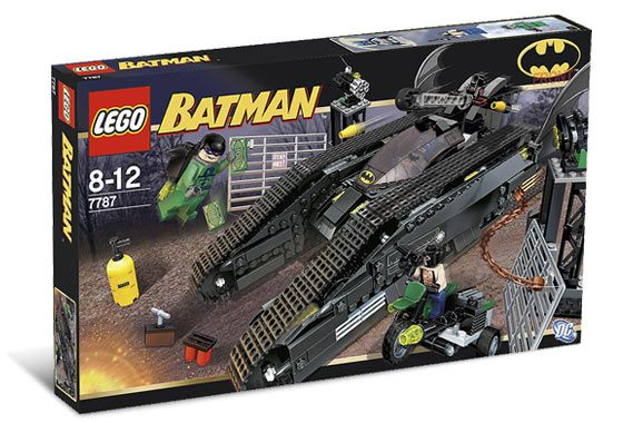 Replica Sticker voor Set 7787 - The Bat Tank The Riddler and Bane&#039;s Hideout