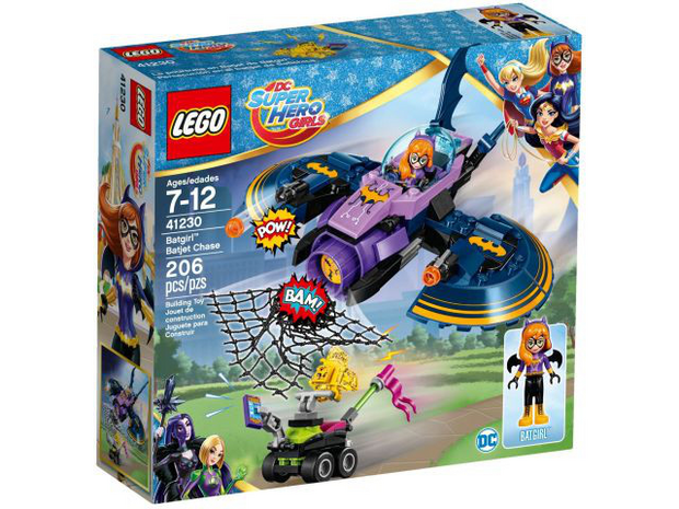 Replica Sticker voor Set 41230 - Batgirl Batjet Chase