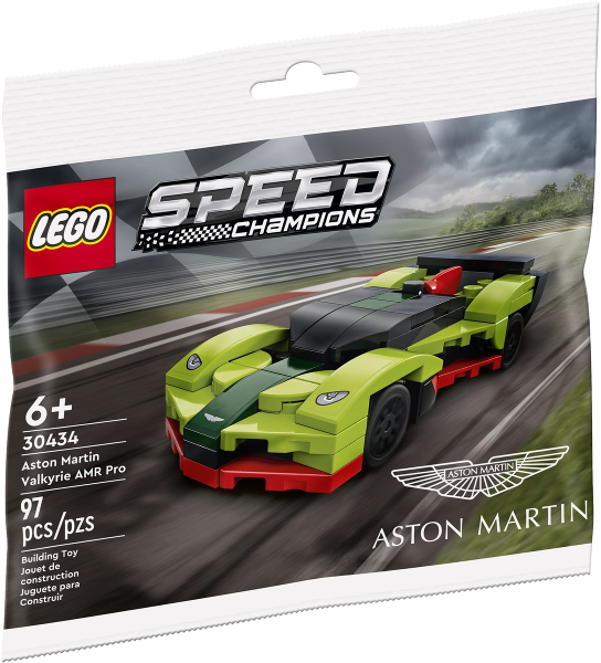 Replica Sticker voor Set 30434 - Aston Martin AMR Pro polybag