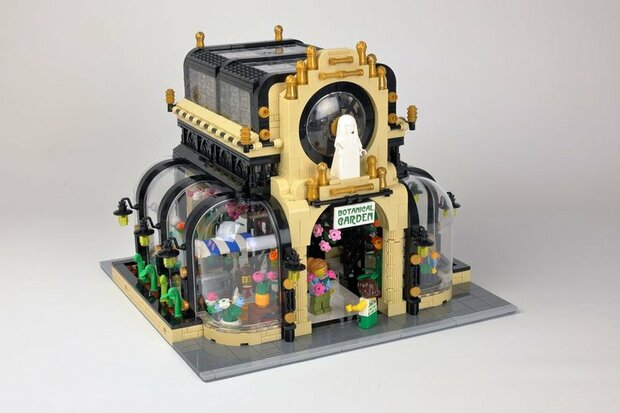 Custom Sticker - Botanical Garden door Berthil