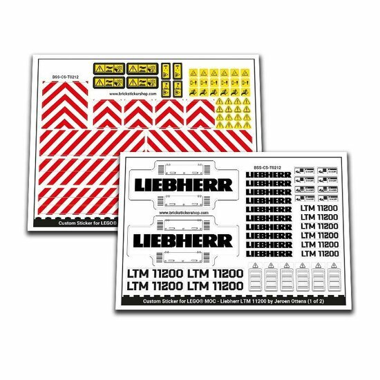 Custom Sticker - Liebherr LTM 11200 door Jeroen Ottens