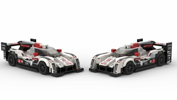 Custom Sticker - Audi R18 e-tron Quattro door SFH_Bricks