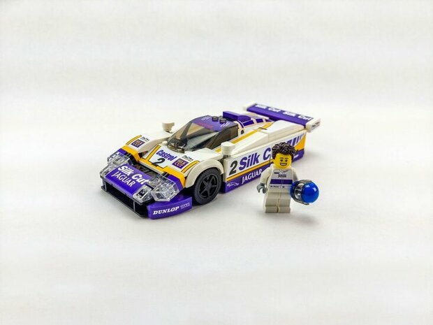 Custom Sticker - Jaguar XJR-9 LM 1988 door SFH_Bricks