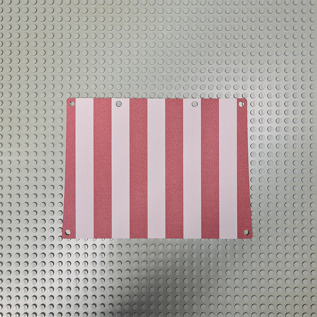 Custom Stof - Striped Sail voor Viking Longship door Jonas Kramm