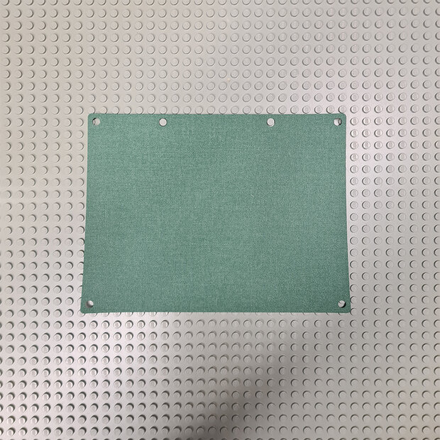 Custom Stof - Dark Green Sail voor Viking Longship door Jonas Kramm